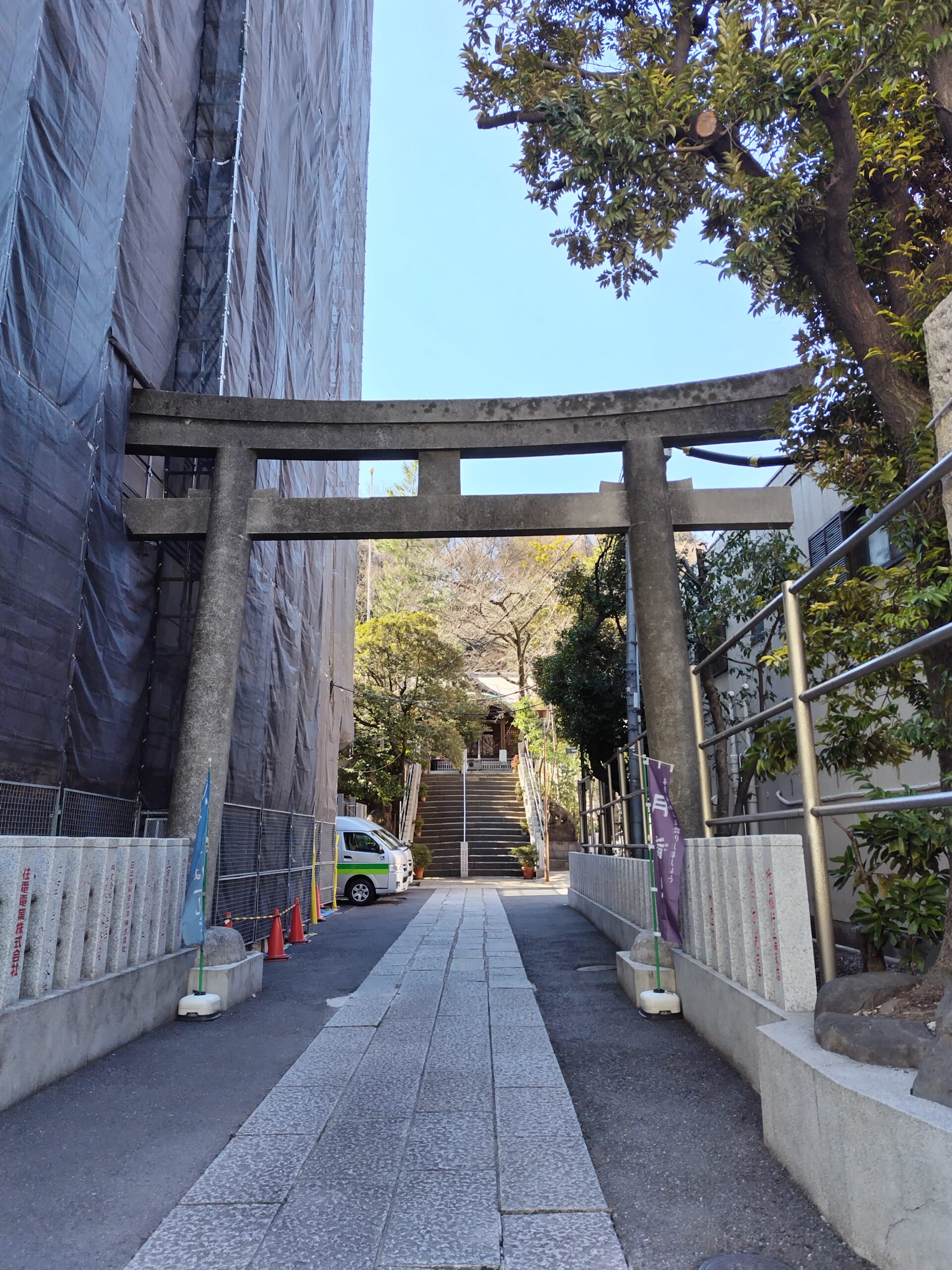 御田八幡神社
鳥居