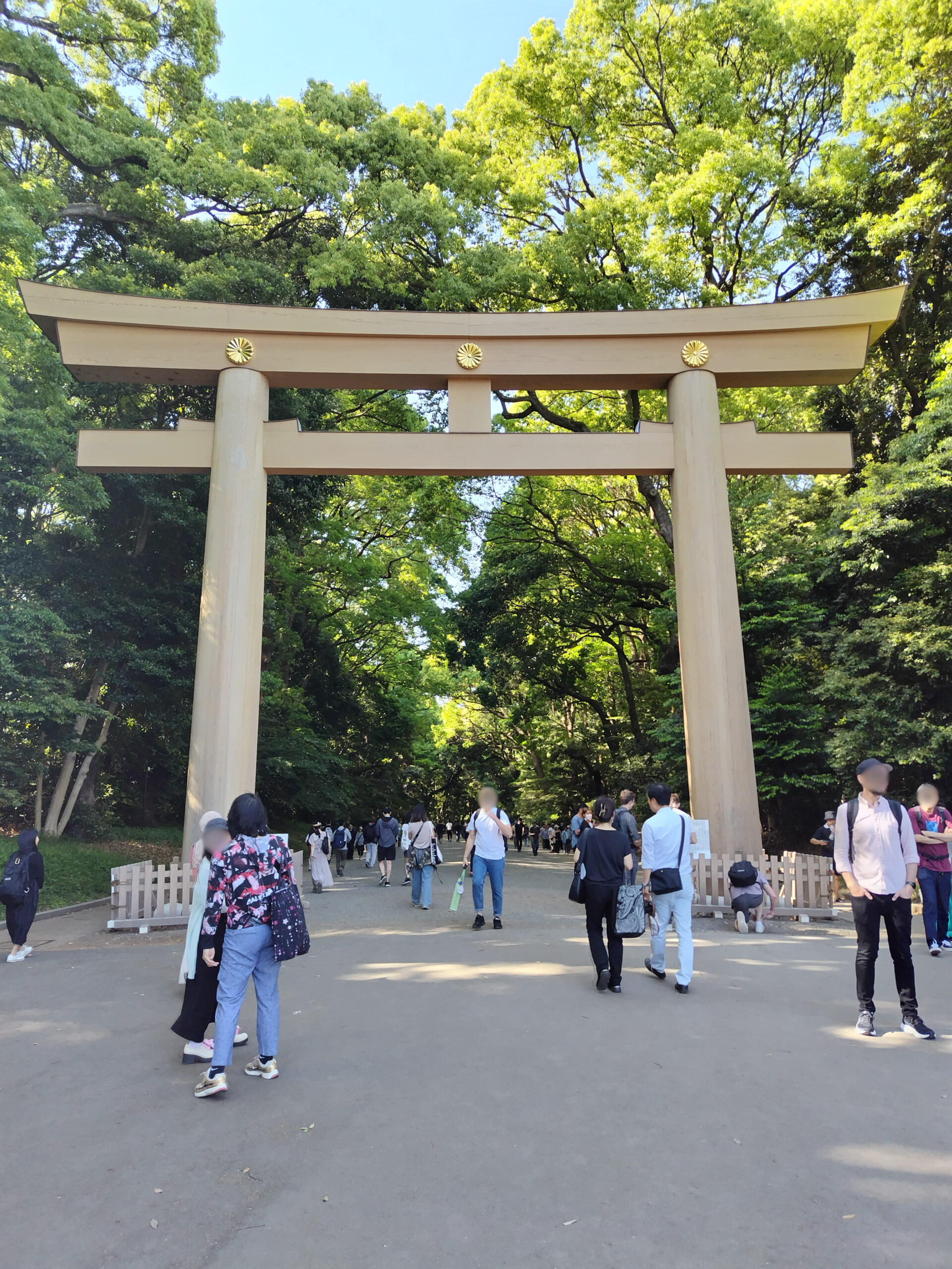 明治神宮一の鳥居