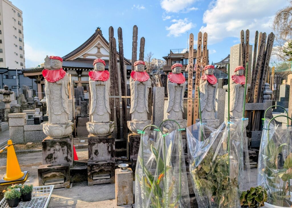 普門寺の六地蔵