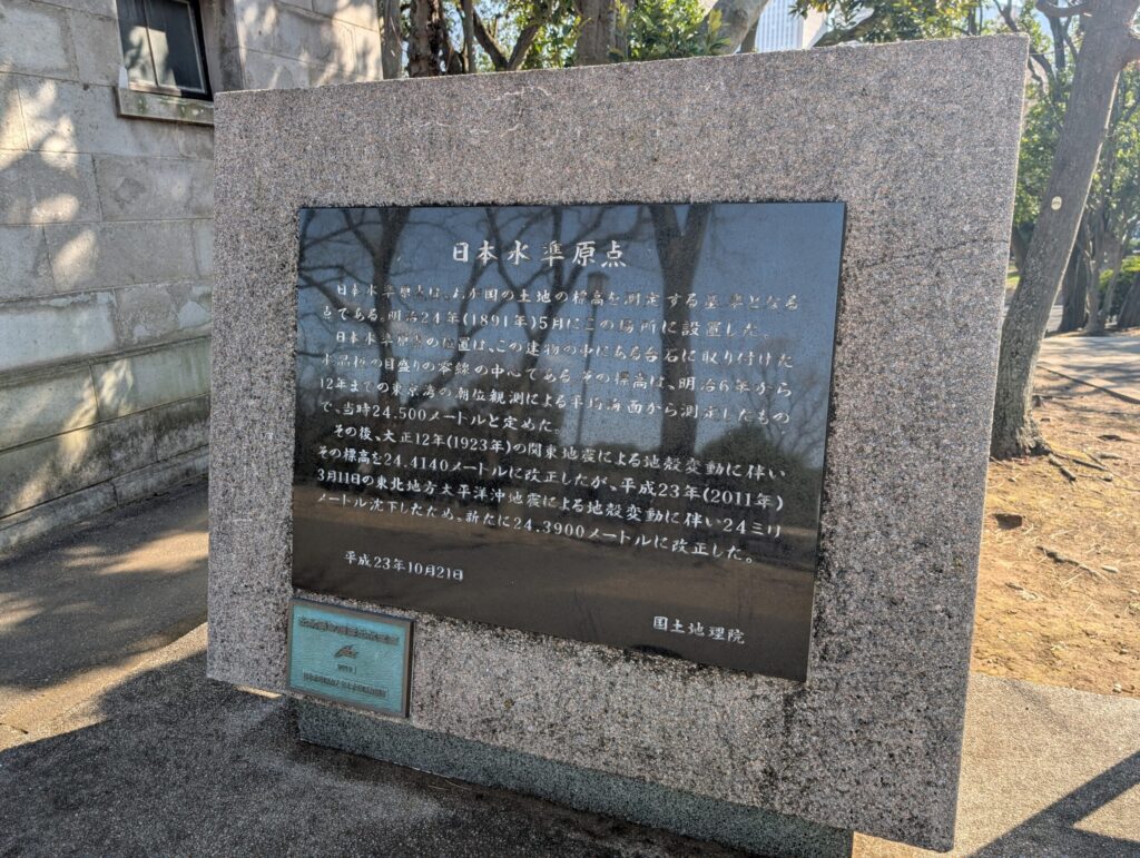 日本水準原点の解説