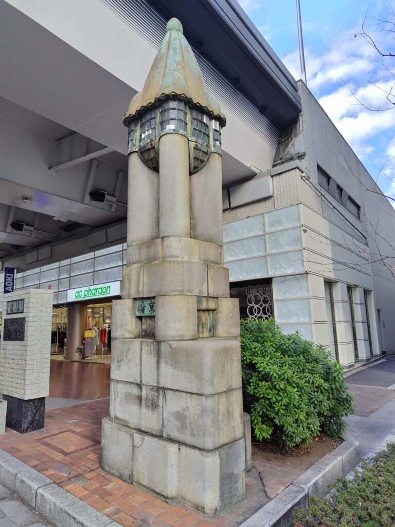 京橋の親柱
大正11年当時のもの