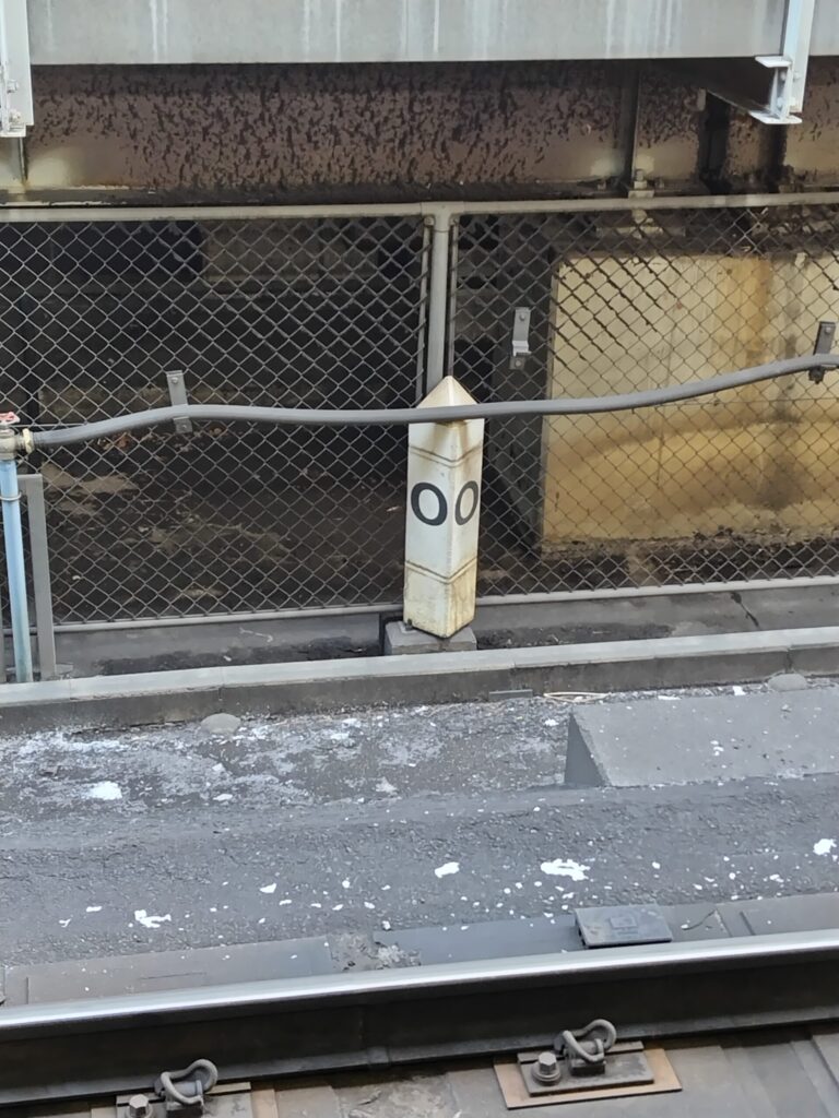 0キロポスト
東京駅