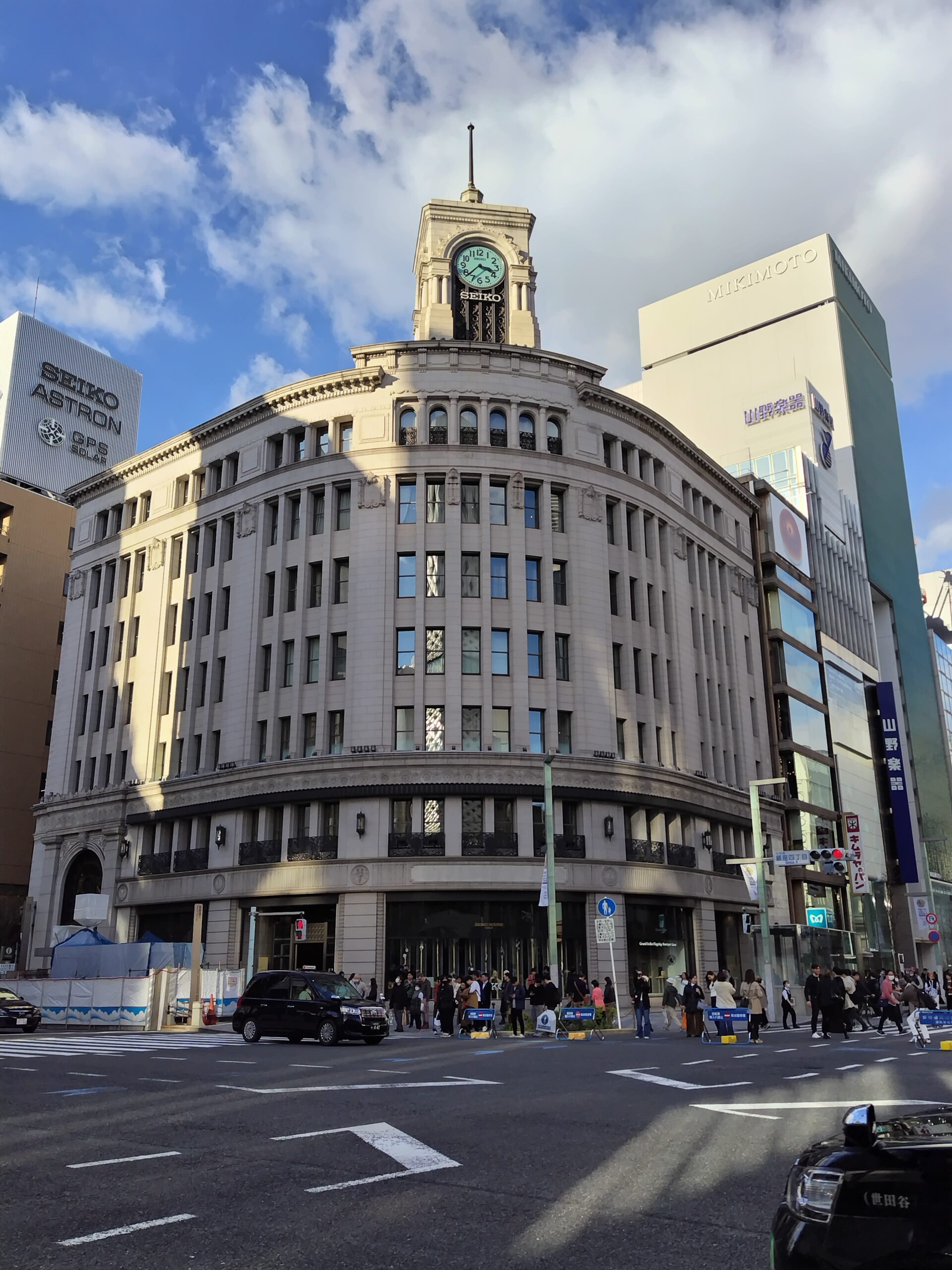 銀座のランドマーク「SEIKO HOUSE GINZA」