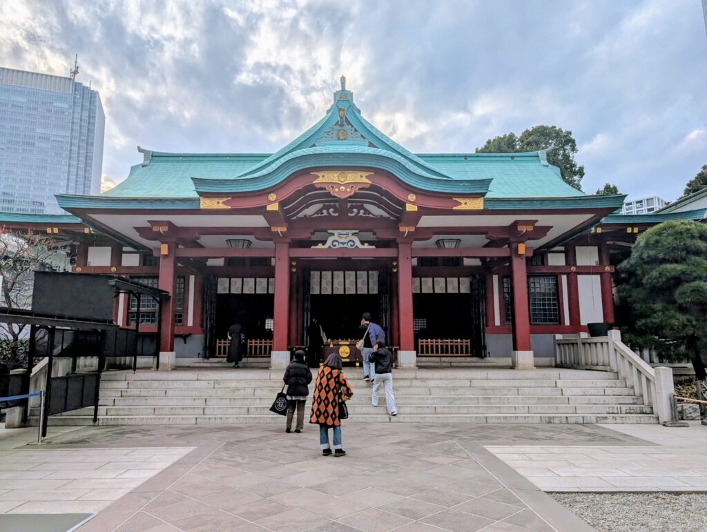 山王日枝神社の本殿