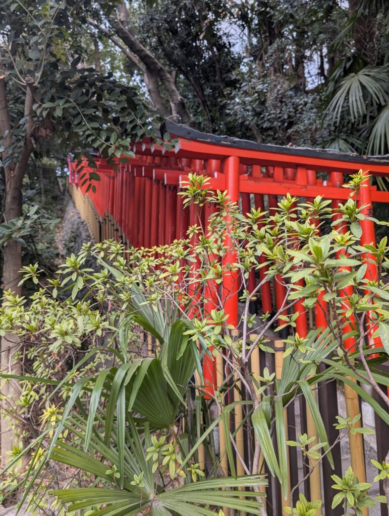 山王日枝神社の稲荷参道