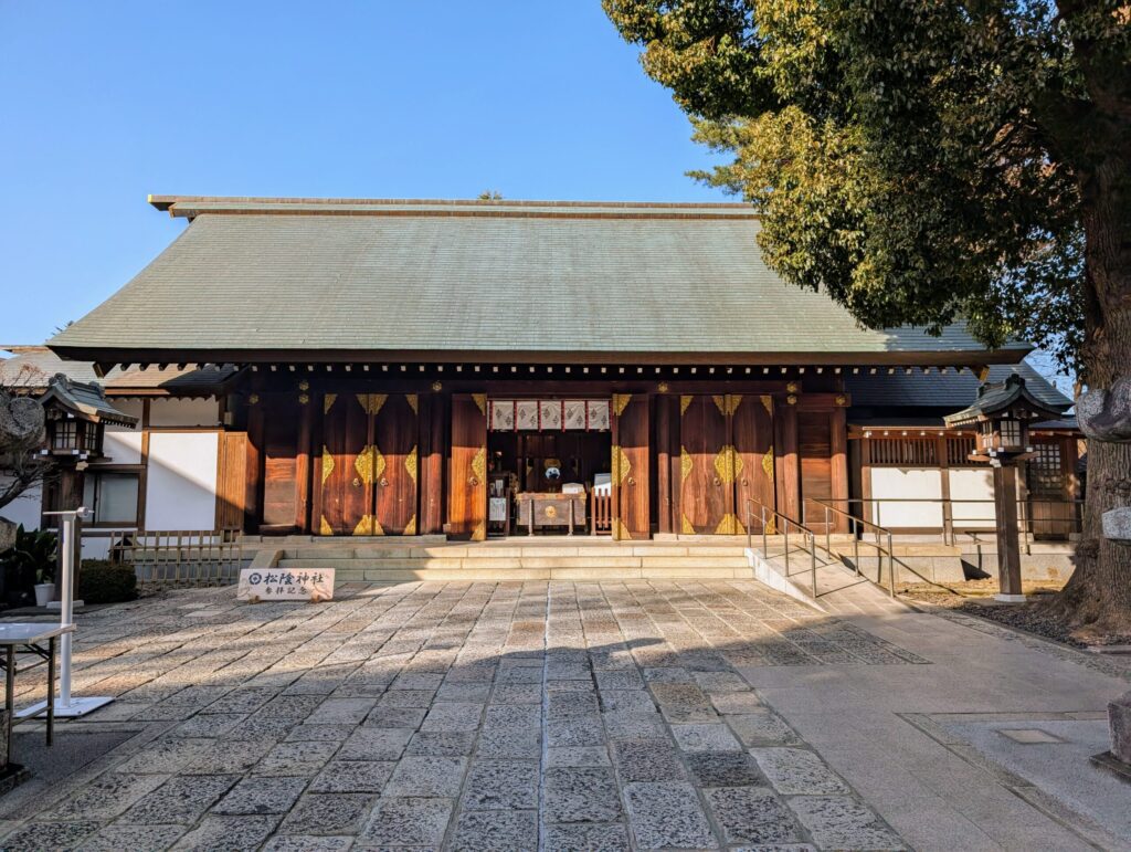 松陰神社(世田谷区)
御社殿