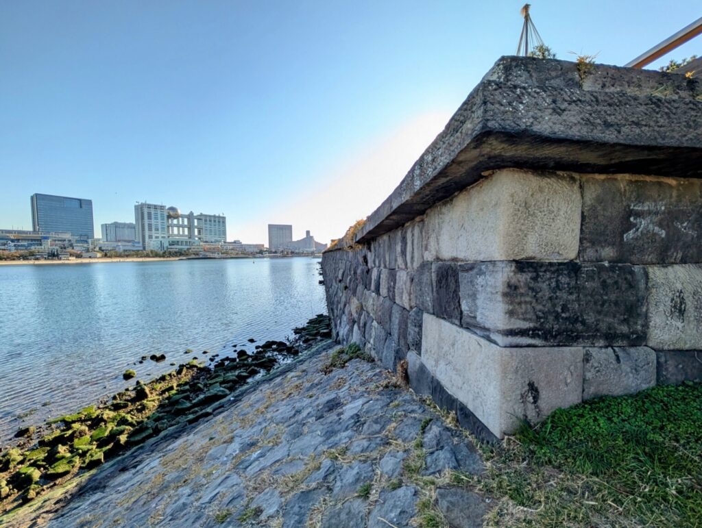 台場公園（第三台場）石垣