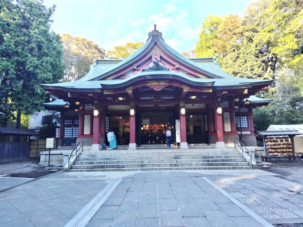 世田谷八幡宮の本殿