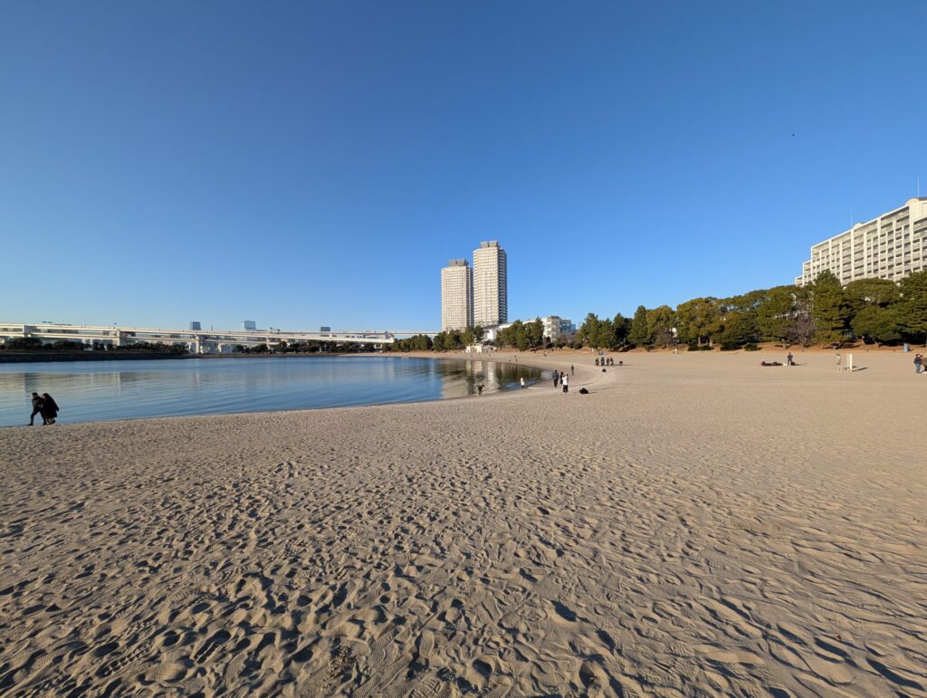 お台場海浜公園
おだいばビーチ
