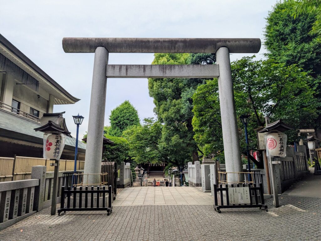 五條天神社の鳥居