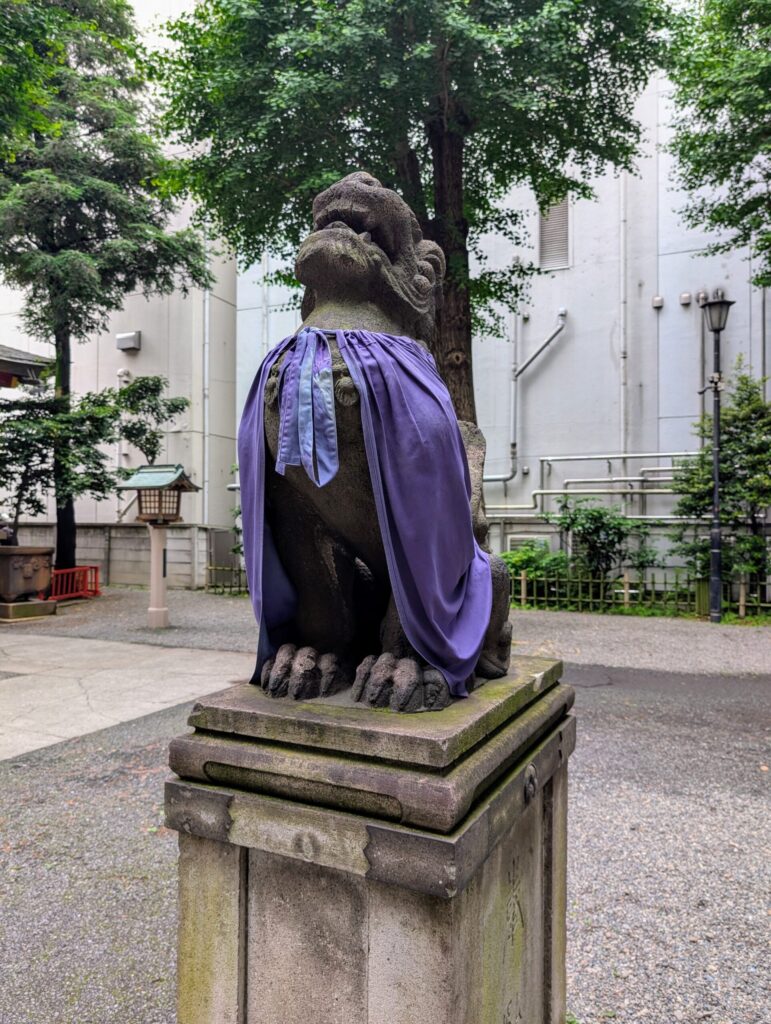 日本橋日枝神社の狛犬