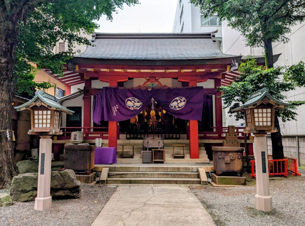 日本橋日枝神社の社殿