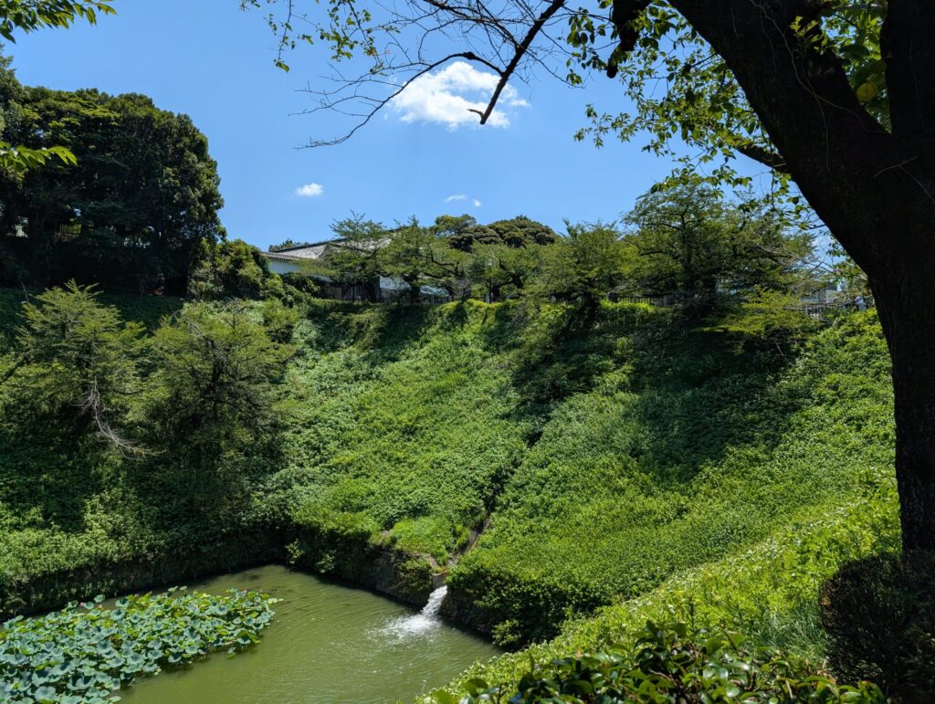 江戸城の堀
田安門