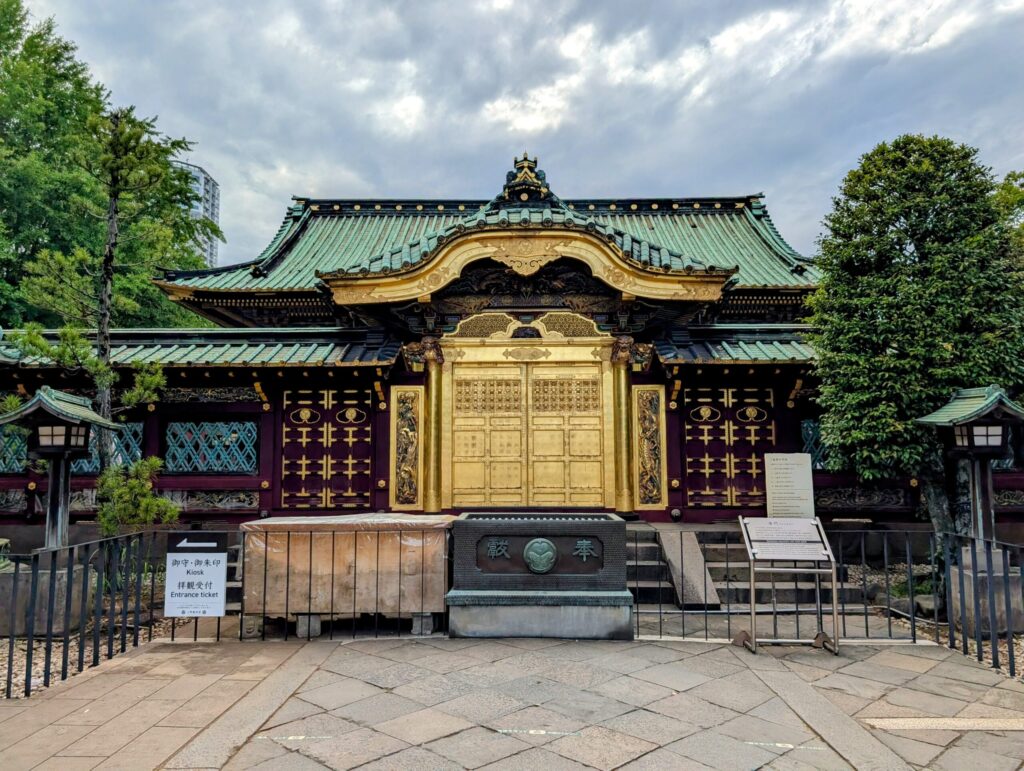 上野東照宮の唐門