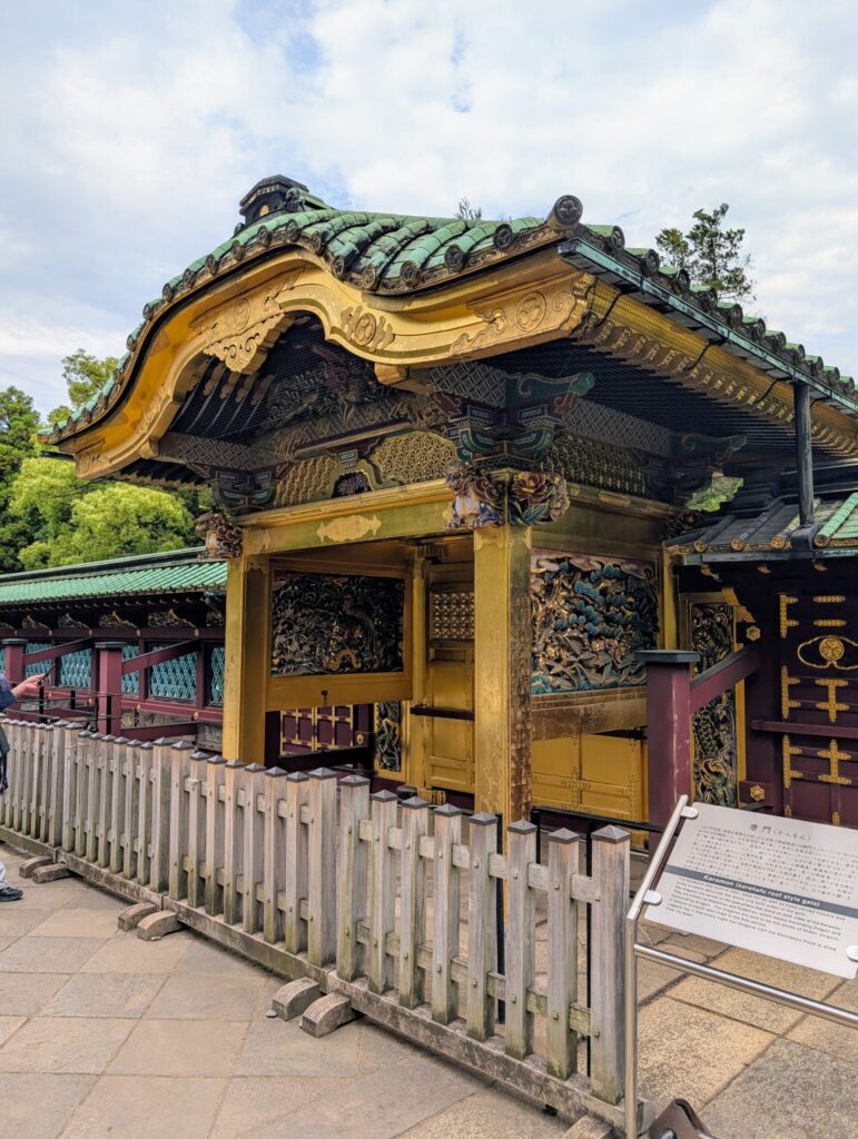 上野東照宮の唐門