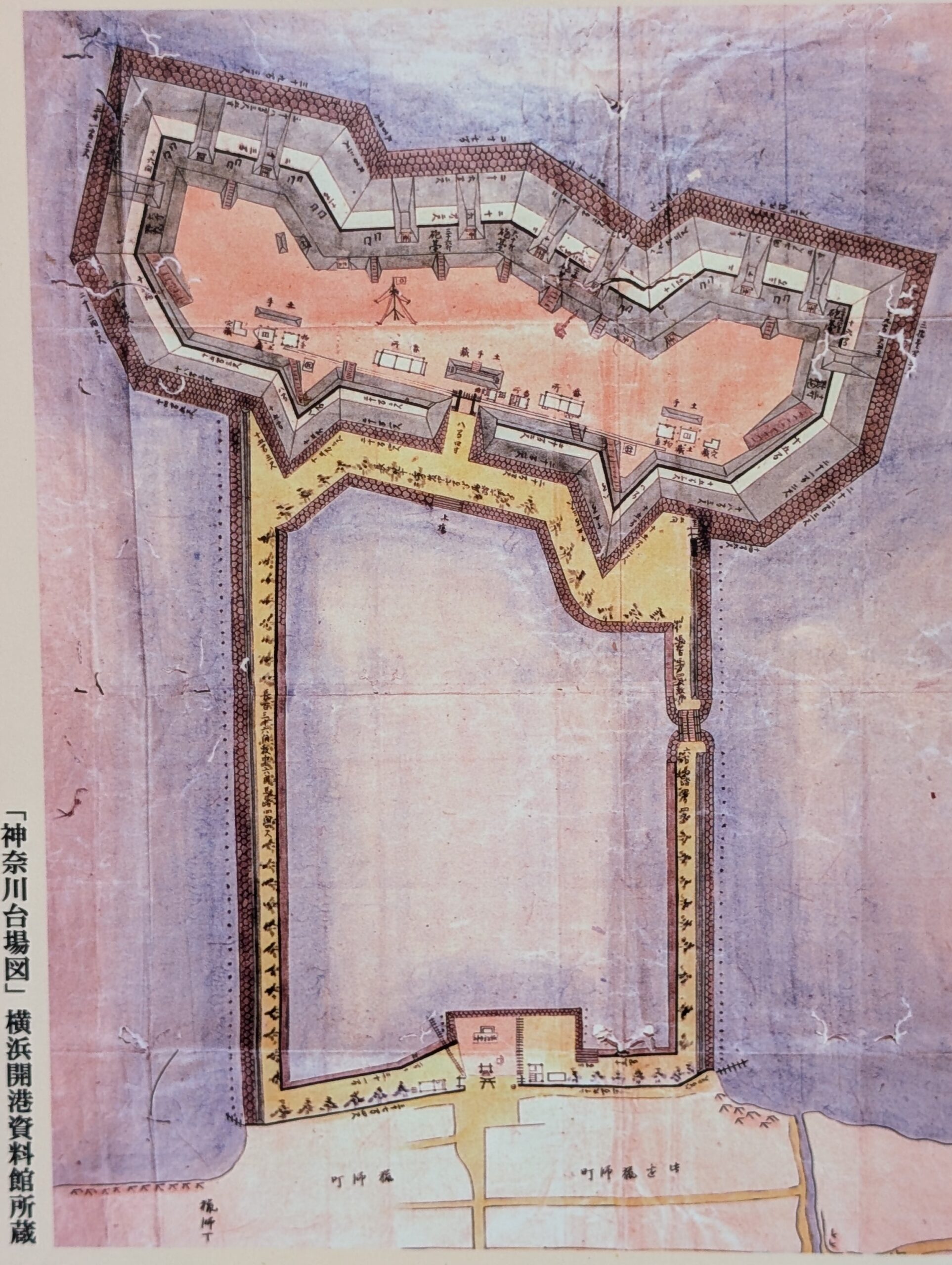 神奈川台場図
横浜開港資料館所蔵