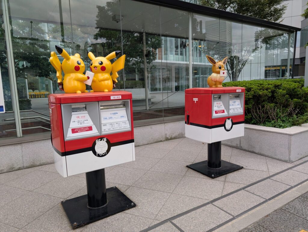 ポケモンオリジナルポスト
横浜市役所前
みなとみらい線馬車道駅