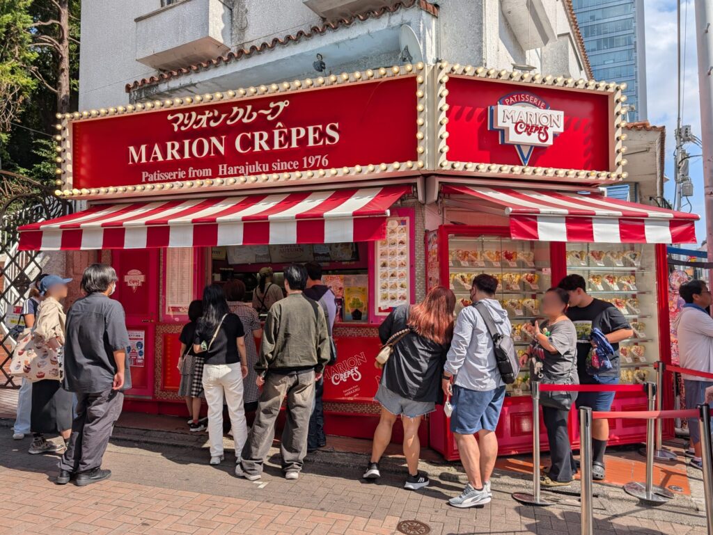 マリオンクレープ
原宿・竹下通り店