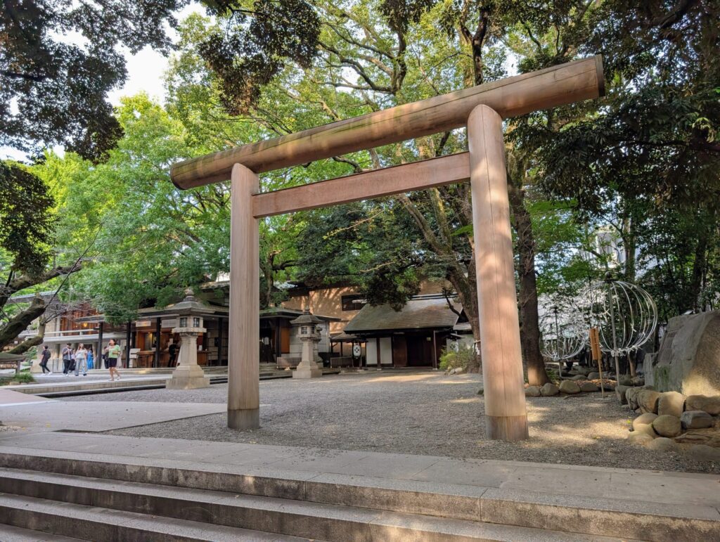 乃木神社の二の鳥居