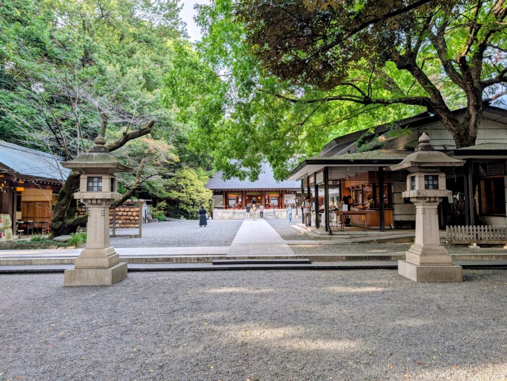 乃木神社の境内