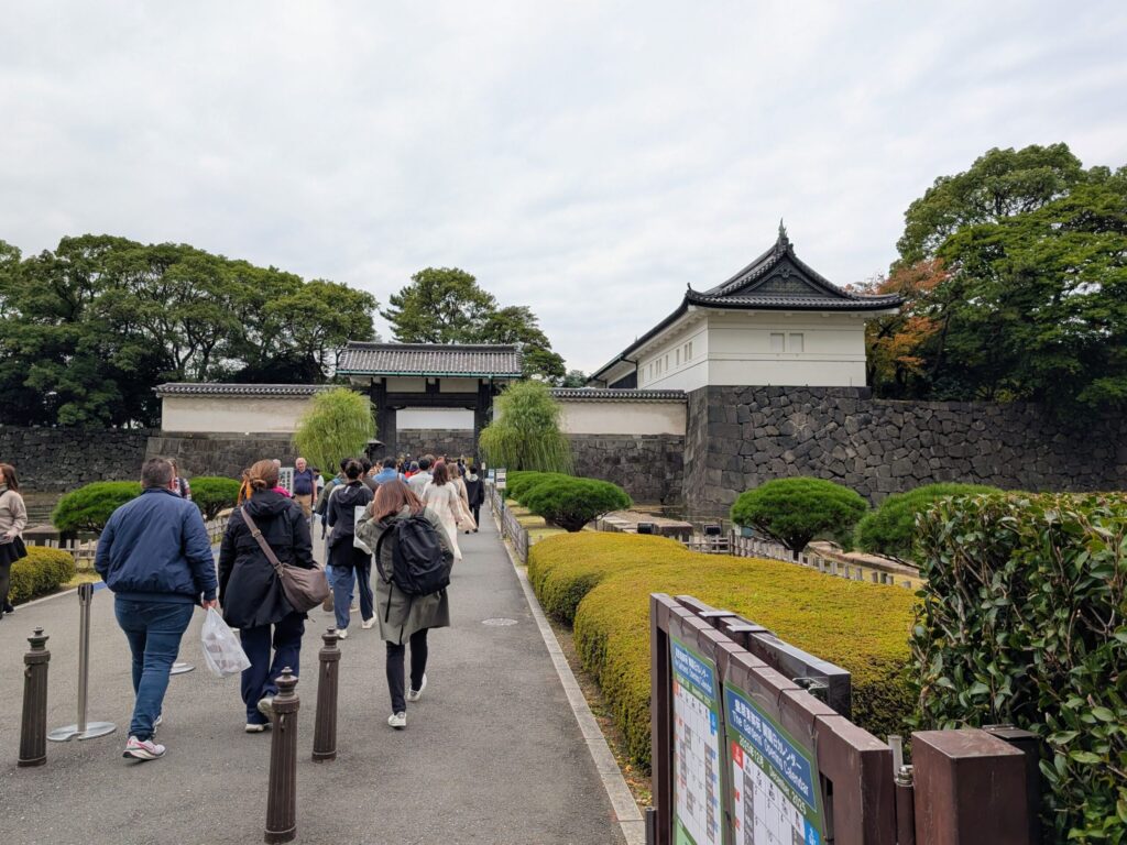 旧江戸城の大手門