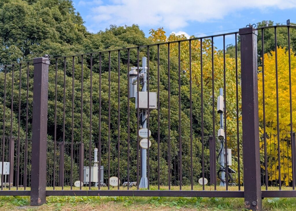 東京管区気象台 北の丸公園露場