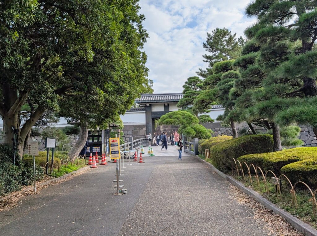 江戸城の北桔橋門