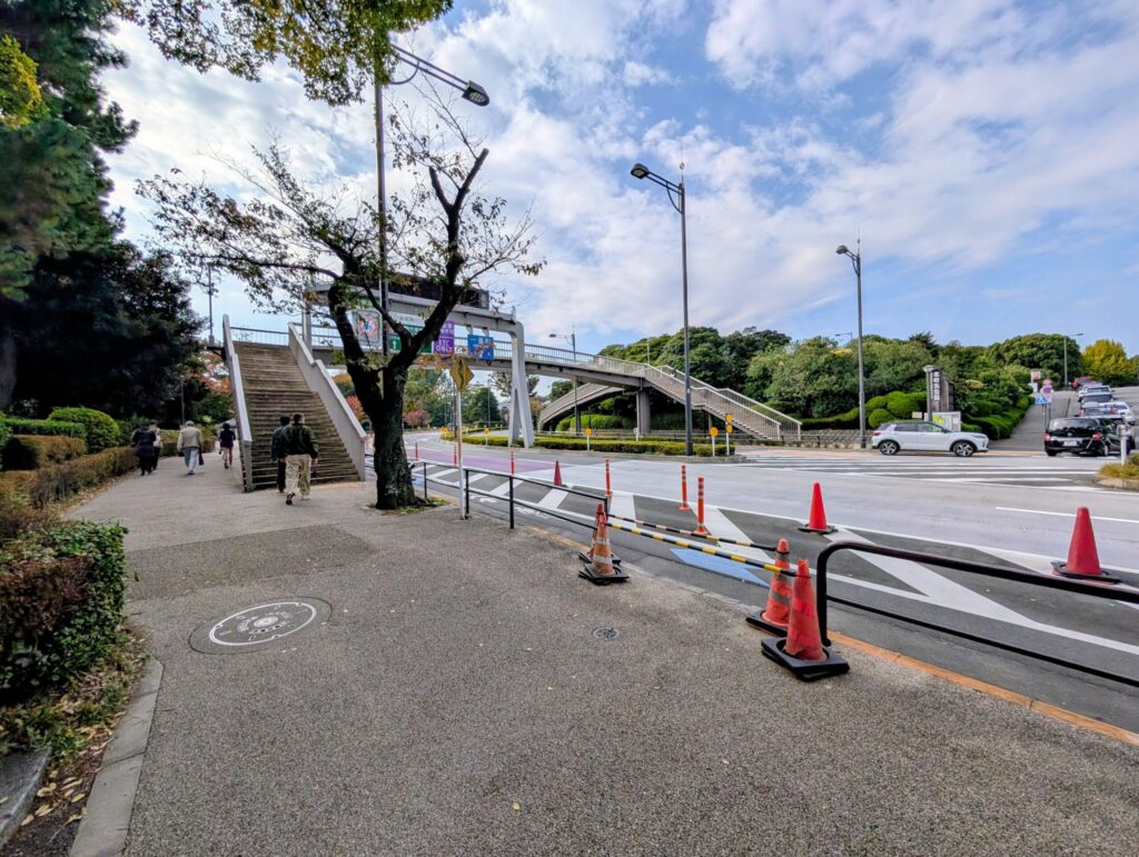 「北の丸公園」の入口