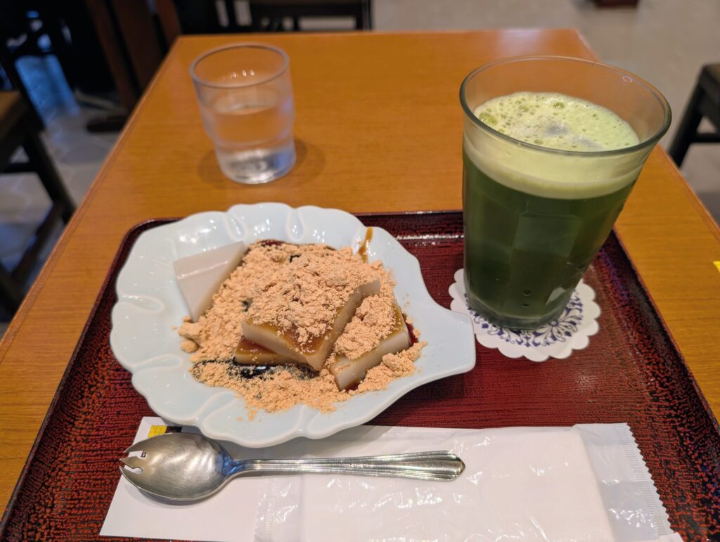 川崎大師山門前住吉の久寿餅