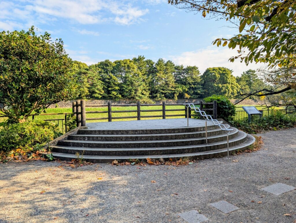 千鳥ヶ淵公園の見晴らし台