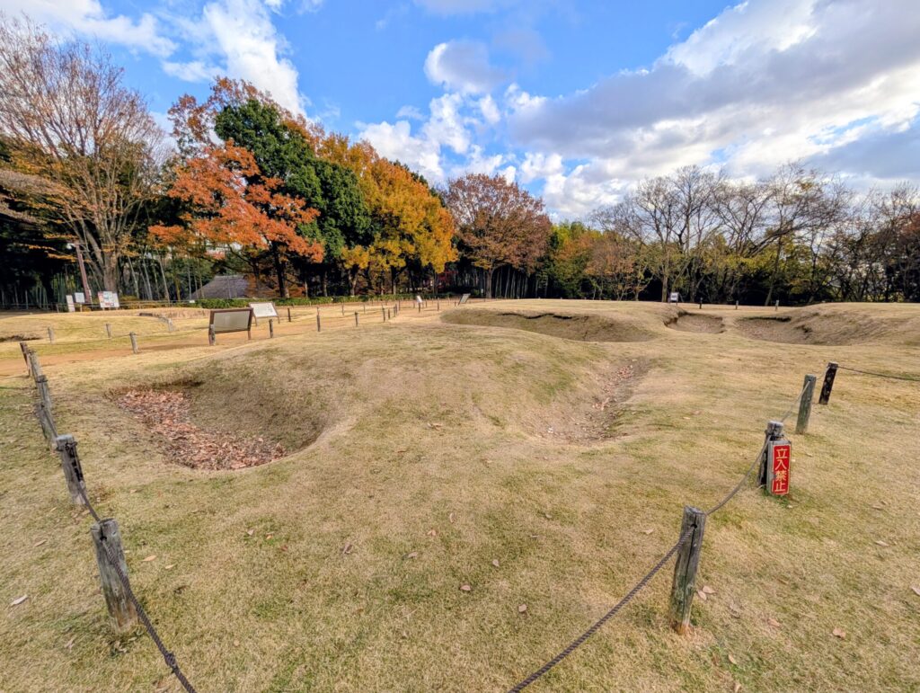 歳勝土遺跡の方形周溝墓
