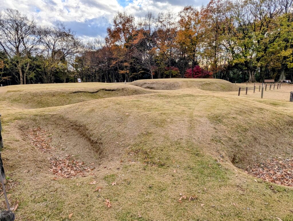 歳勝土遺跡のS-1号・4号・10号方形周溝墓