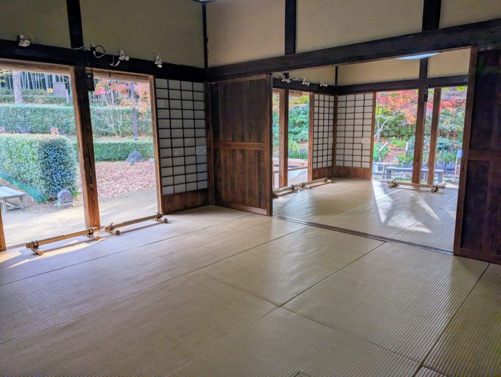 旧長沢家住宅の中の間・奥の間