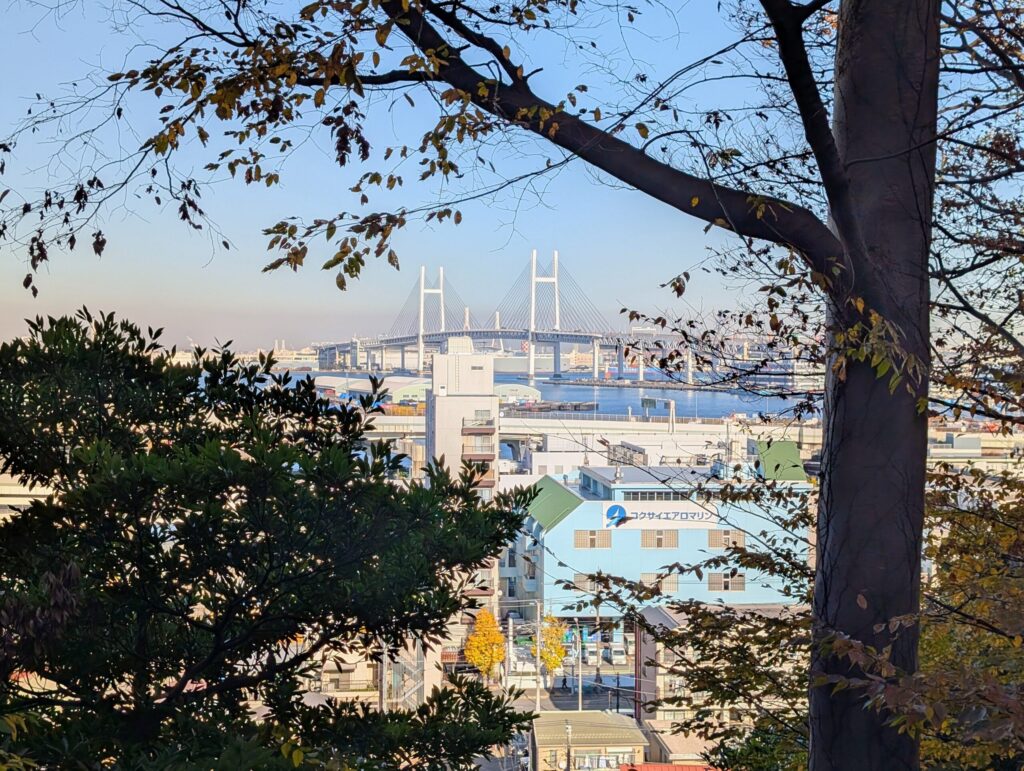 港の見える丘公園
愛の母子像から見える景色