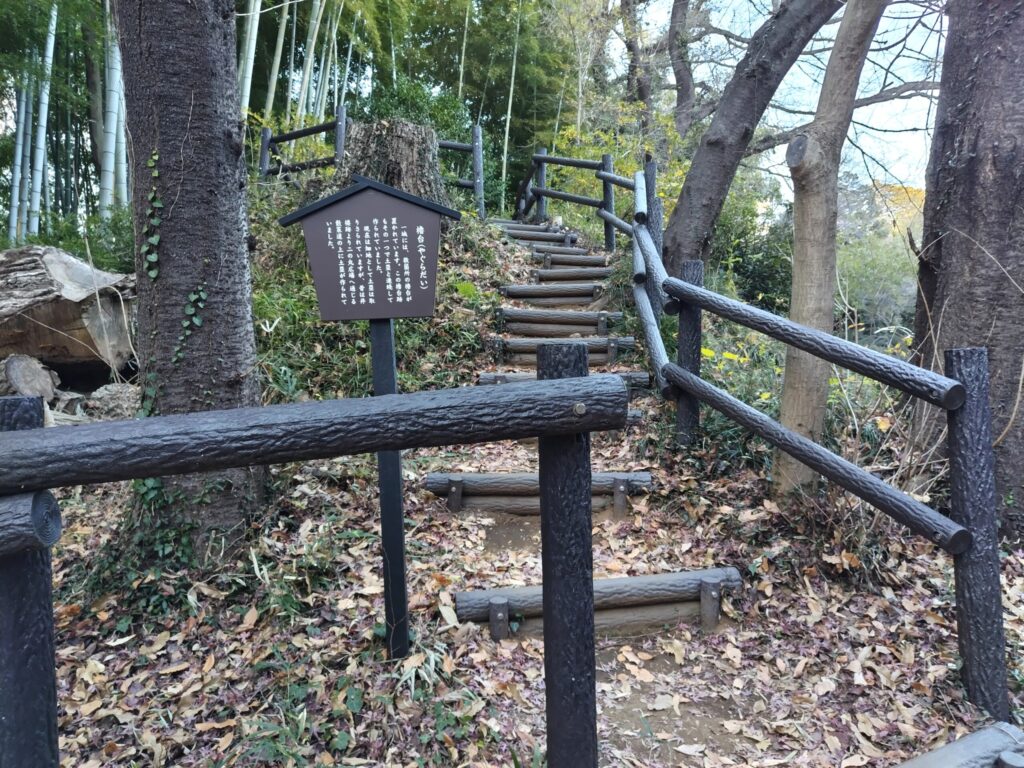 小机城址市民の森
二の丸広場に隣接する櫓台