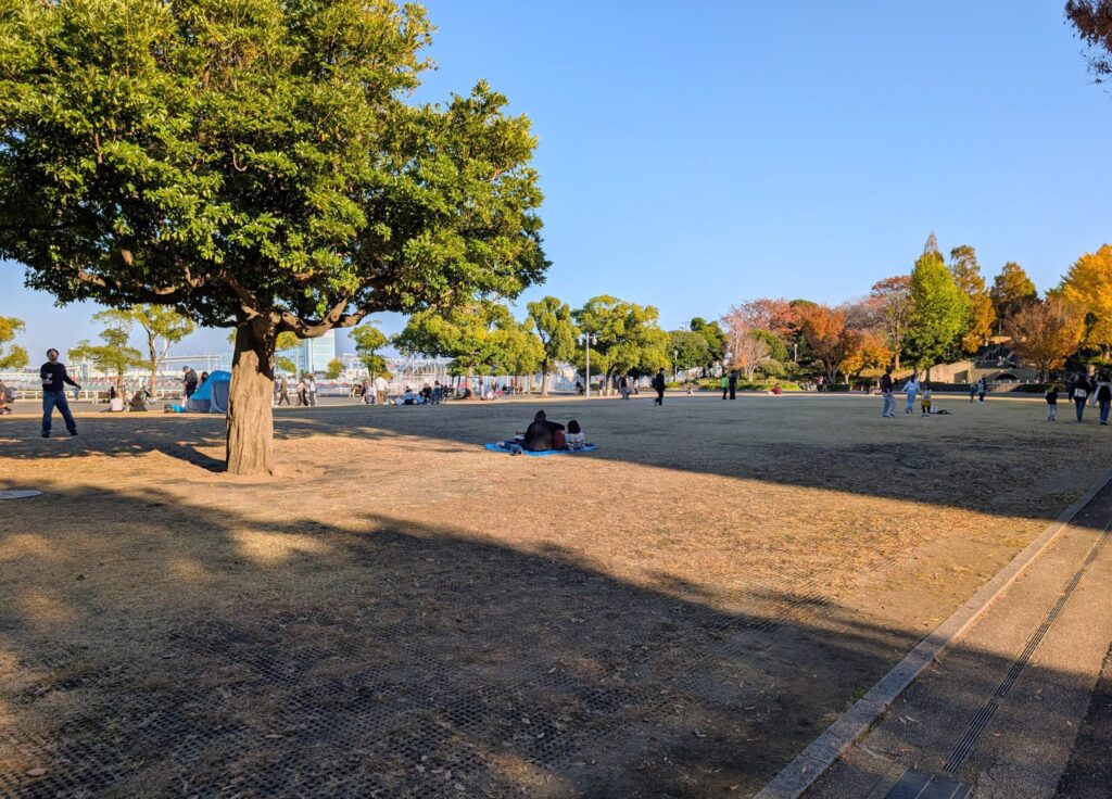 山下公園のおまつり広場