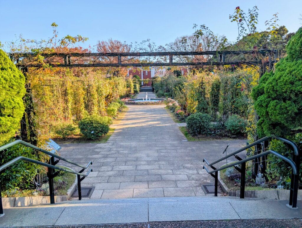 港の見える丘公園
沈床花壇「香りの庭」