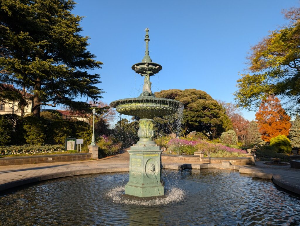 港の見える丘公園のバラとカスケードの庭