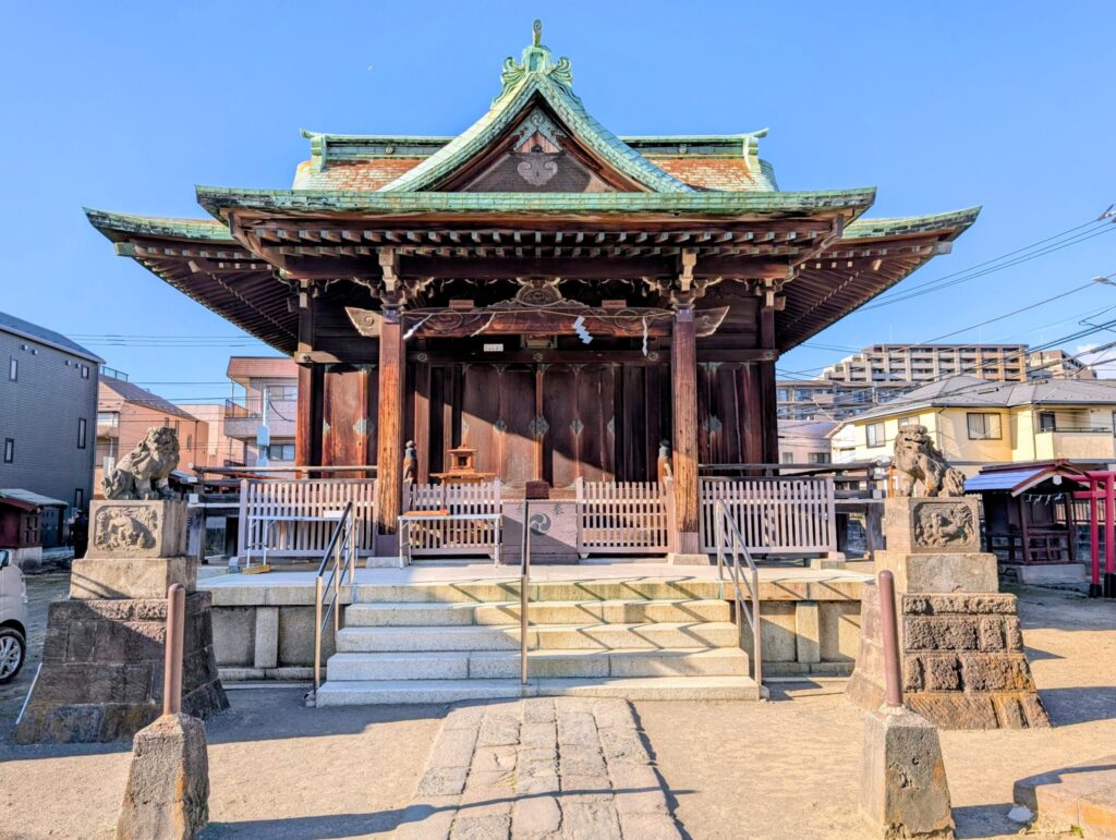 横浜熊野神社の社殿
