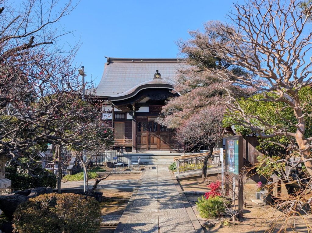 光明山金剛寺の本堂