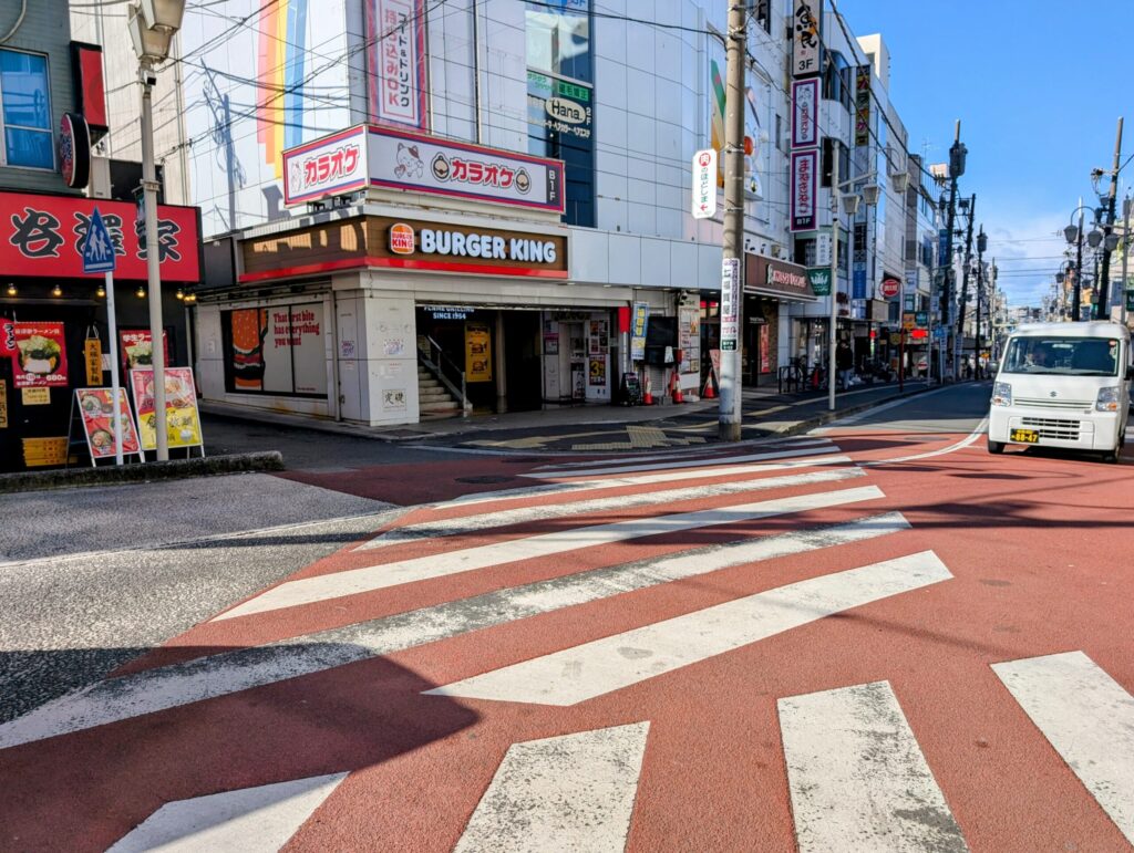 鶴ヶ峰　水道道
