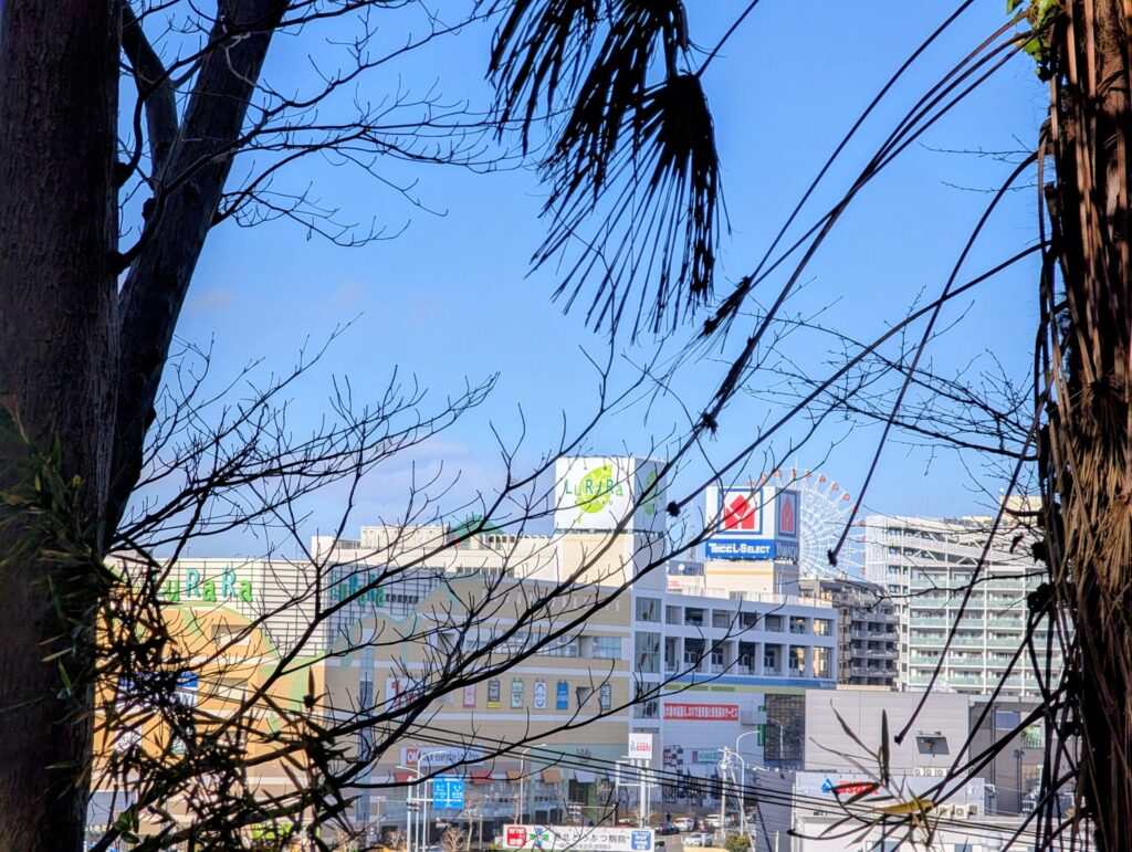 茅ヶ崎城址公園
西郭からの眺望