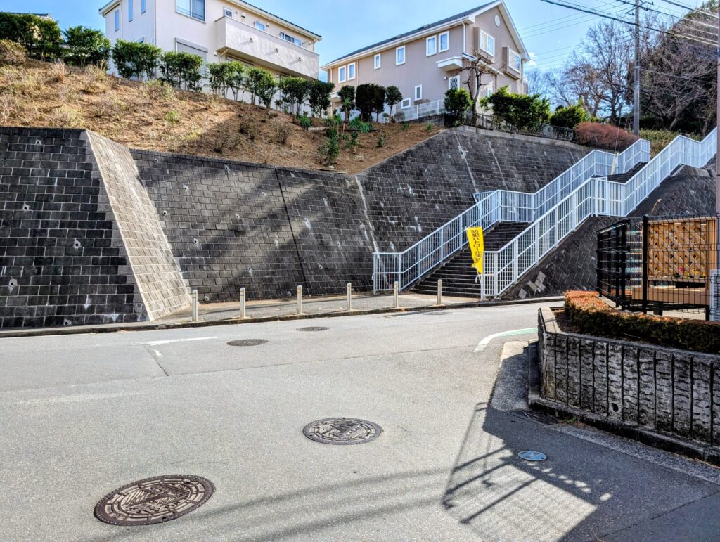 茅ヶ崎城址公園へのルート