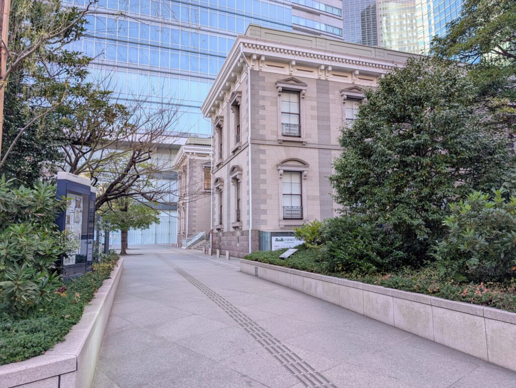 旧新橋停車場の外観