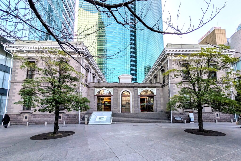 旧新橋停車場の外観