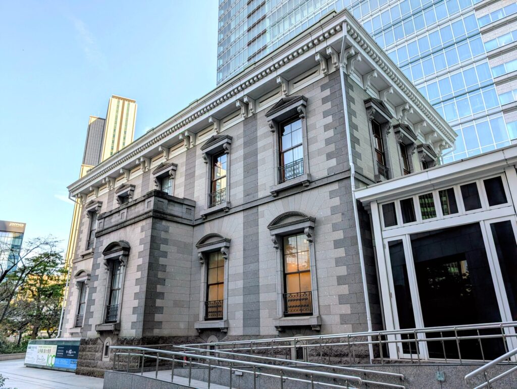 旧新橋停車場の外観