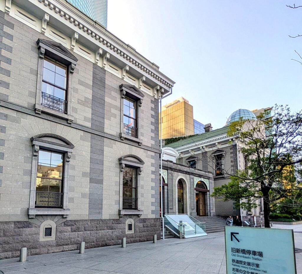 旧新橋停車場の外観