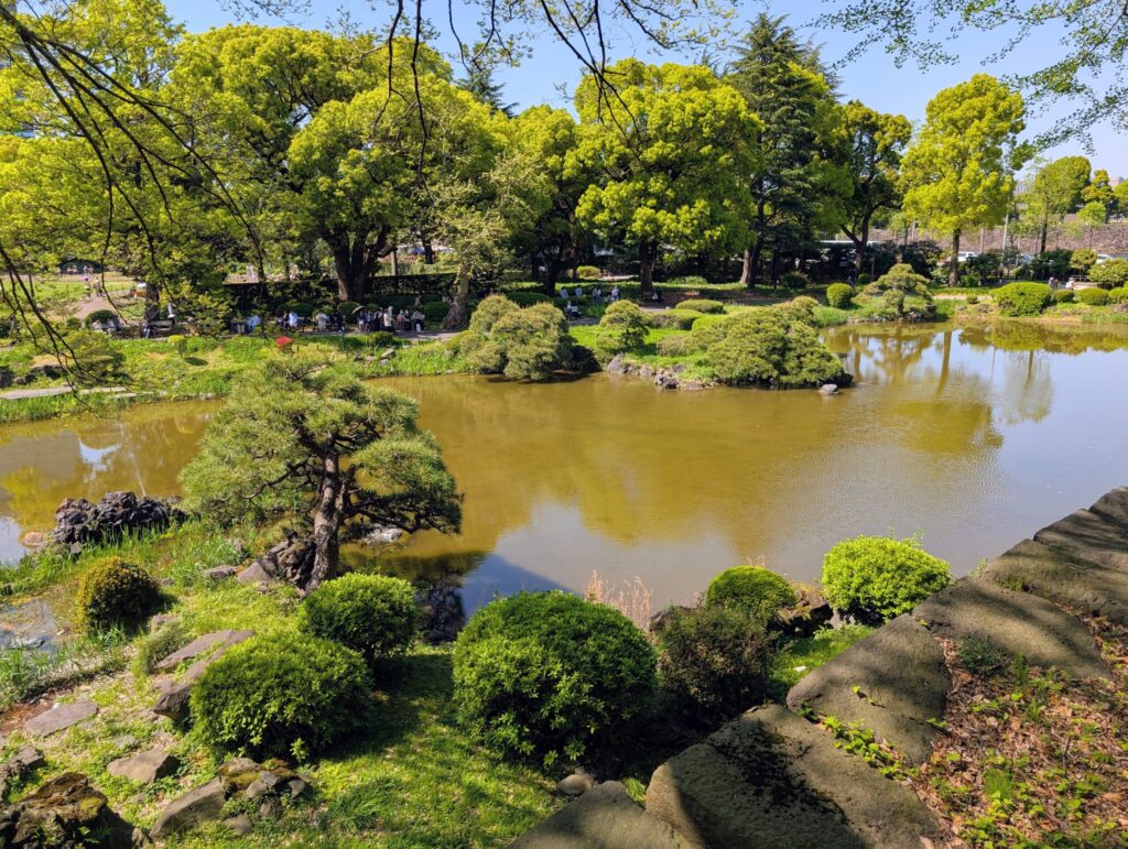日比谷公園の心字池