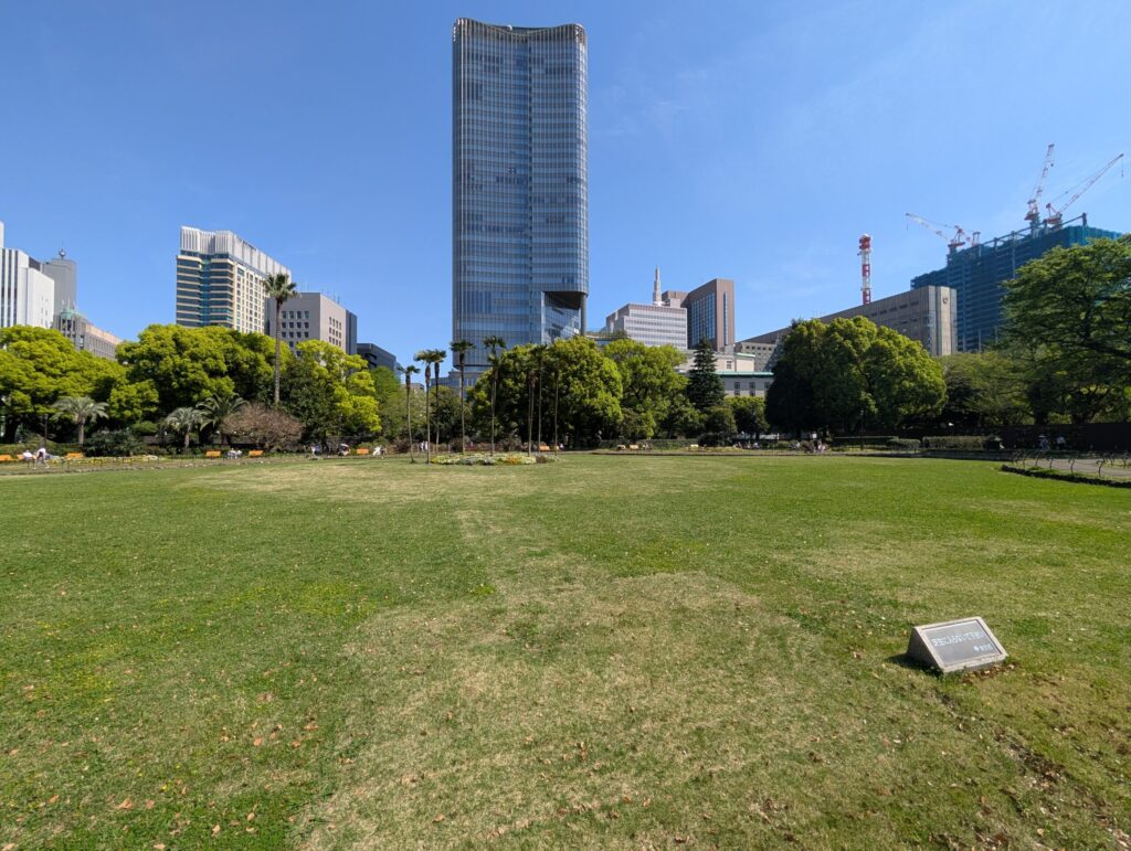 日比谷公園の第一花壇