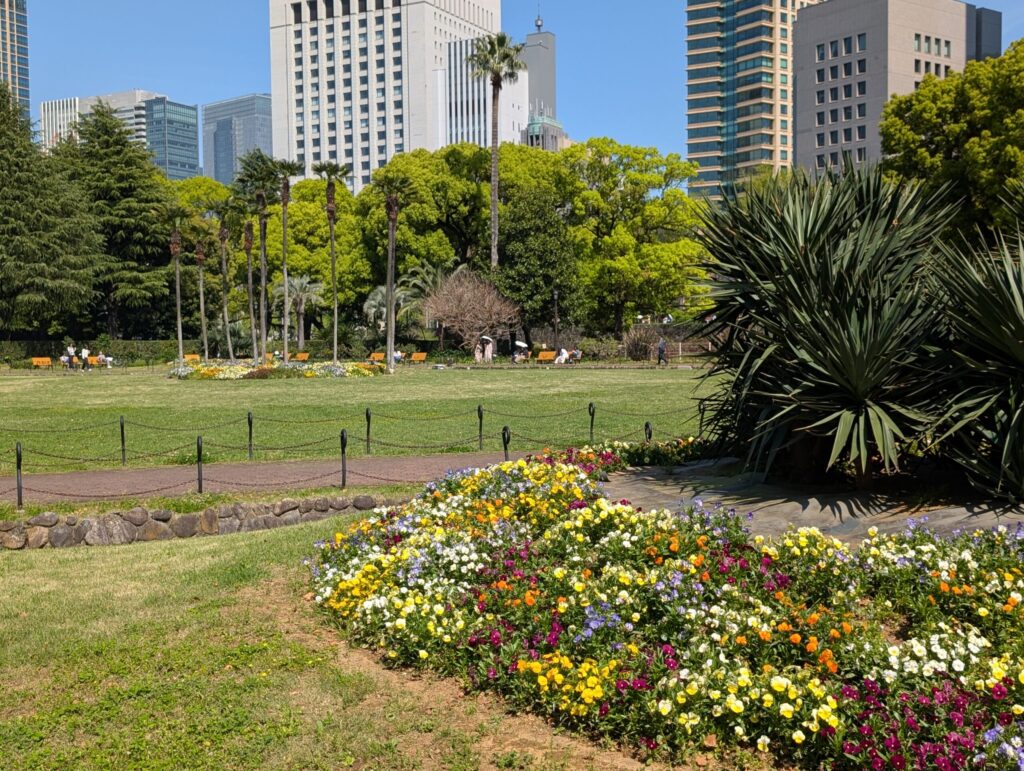 日比谷公園の第一花壇